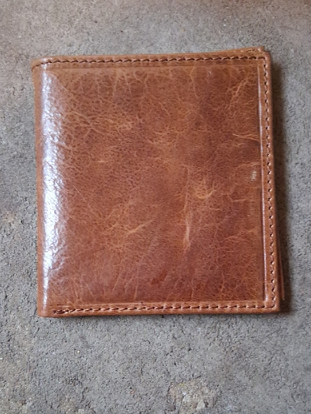 Mans Handmade Leather Wallet
